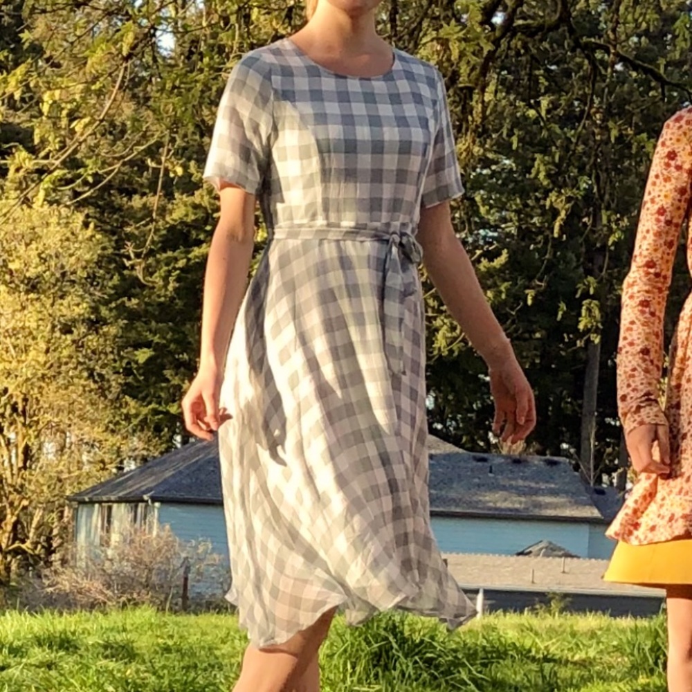 Roolee Dress Checkered